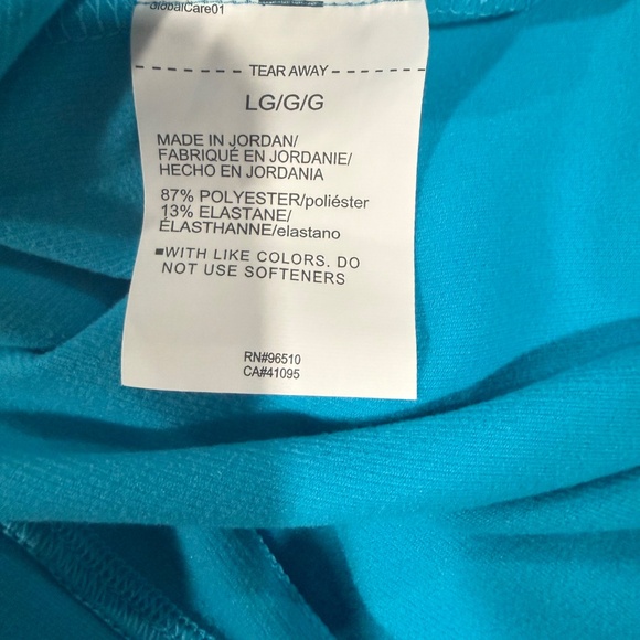 Women's Blue Under Armour half zip long sleeve shirt LARGE - Picture 3 of 10